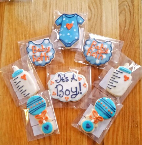 Baby Shower Decorated Cookies