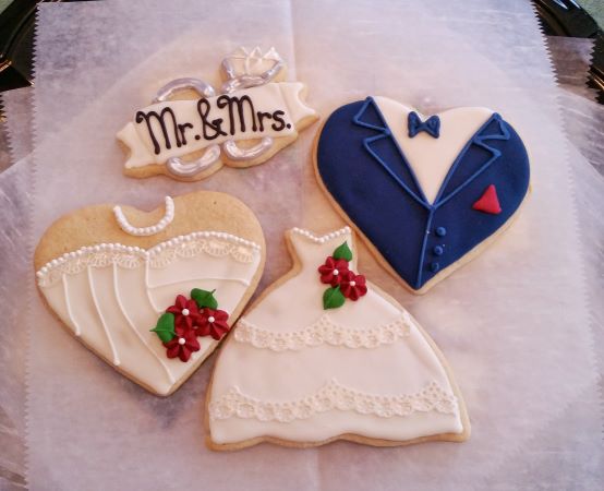 Wedding Decorated Cookies