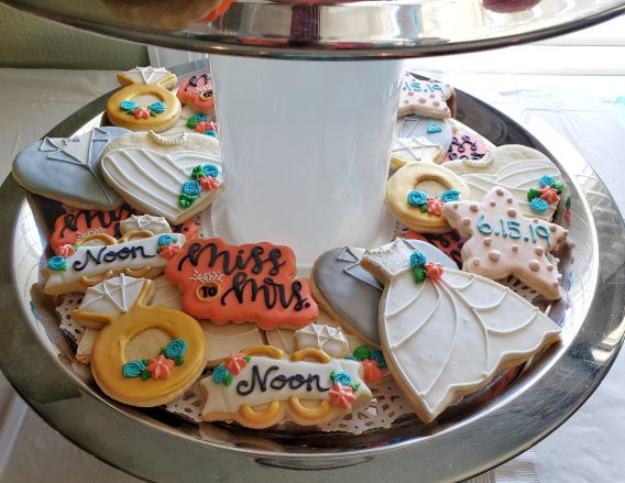 Wedding Shower Decorated Cookies