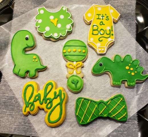 Baby Shower Decorated Cookies