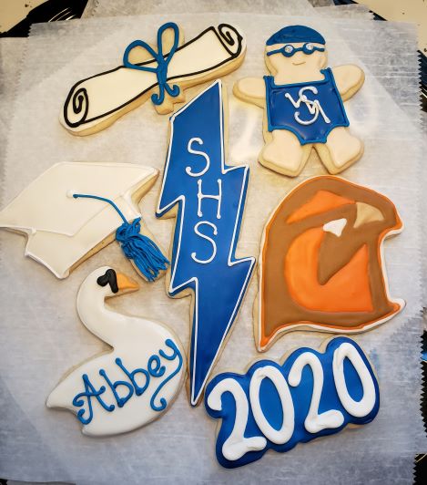 Graduation Decorated Cookies
