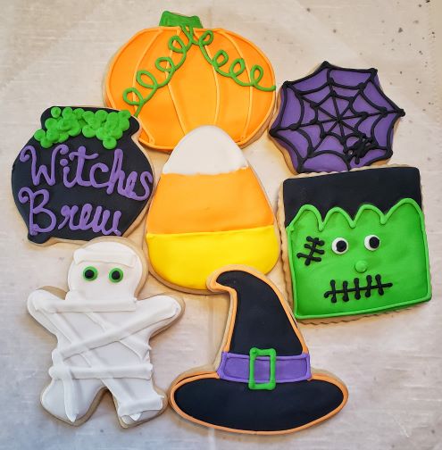 Halloween Decorated Cookies