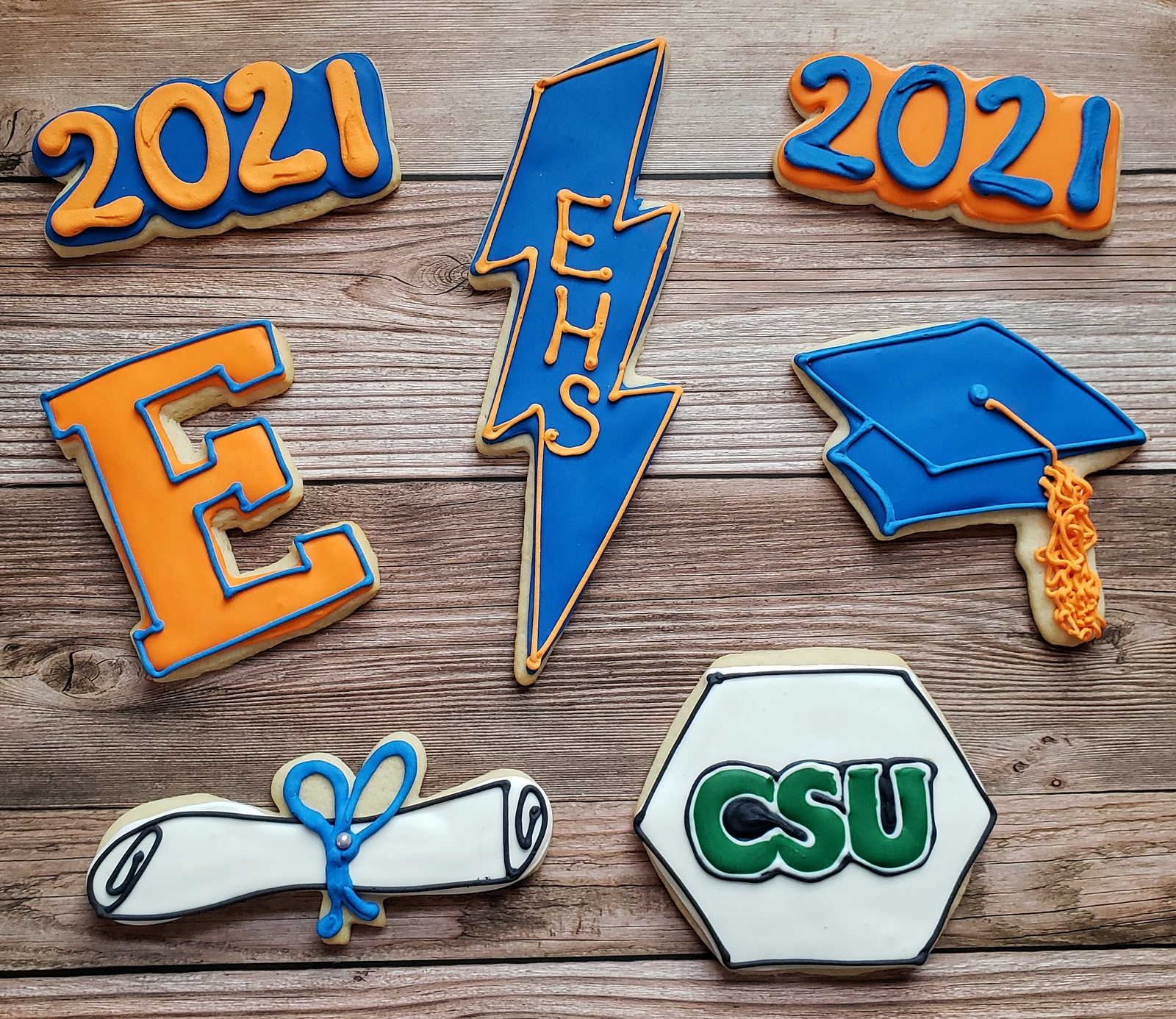 Graduation Decorated Cookies