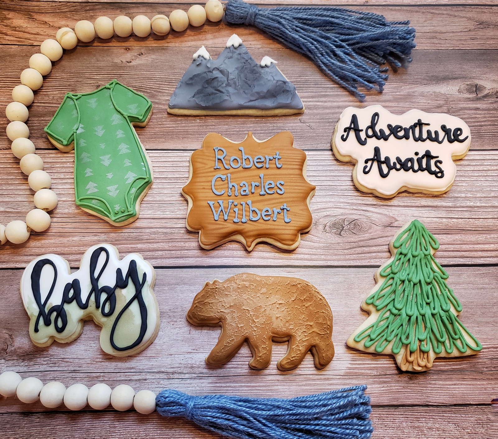 Baby Shower Decorated Cookies