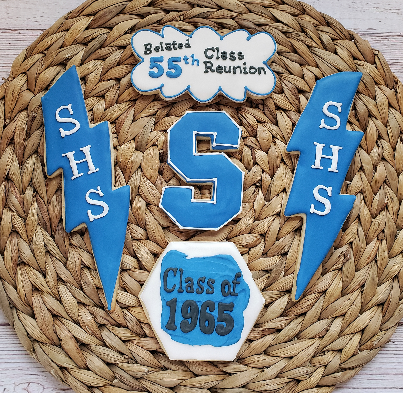 Class Reunion Decorated Cookies