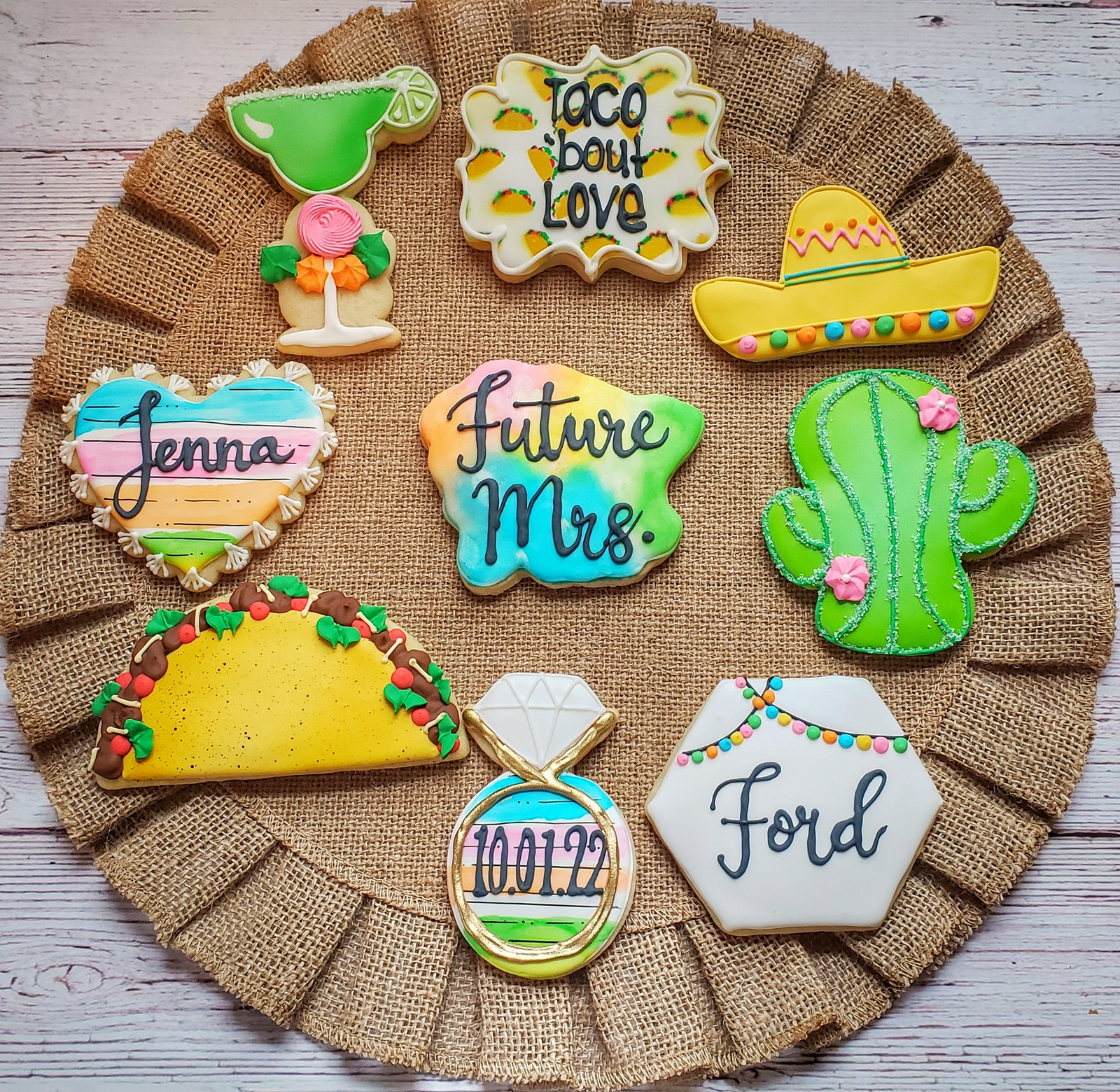 Bridal Shower Decorated Cookies