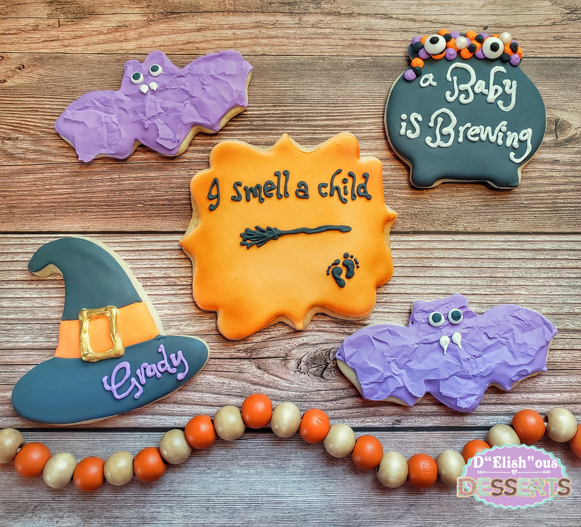 Baby Shower Decorated Sugar Cookies