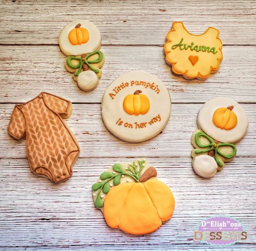 Baby Shower Decorated Sugar Cookies