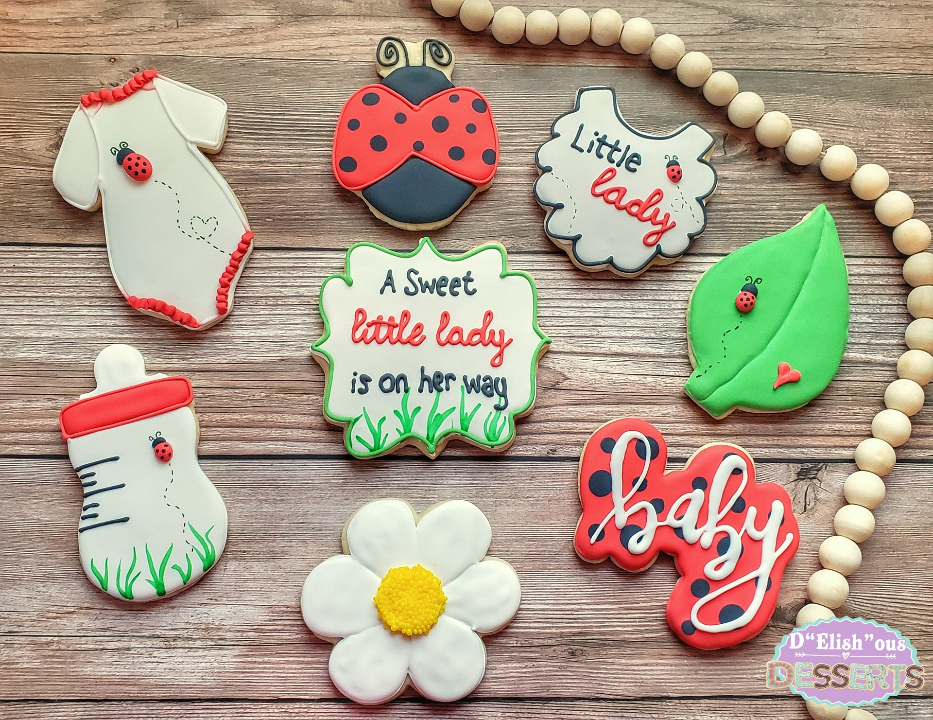 Baby Shower Decorated Sugar Cookies