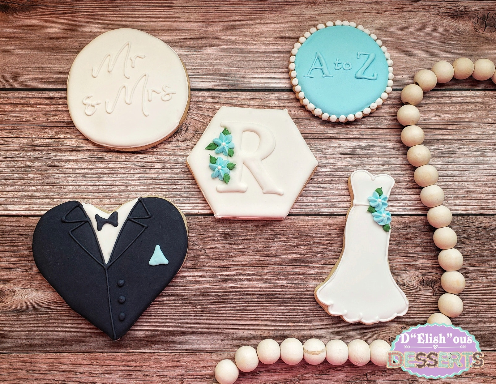 Wedding Decorated Cookies