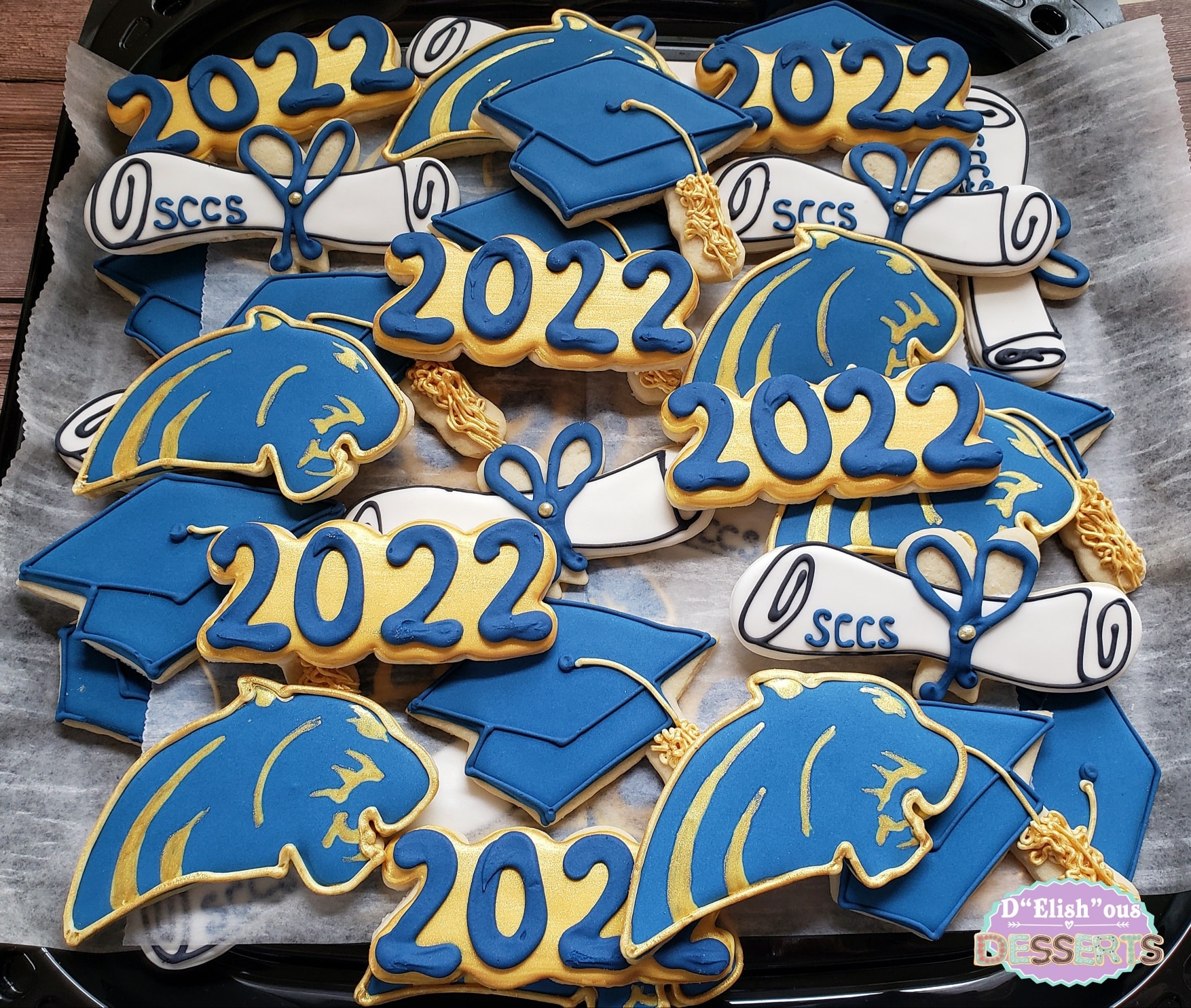 Graduation Decorated Cookies