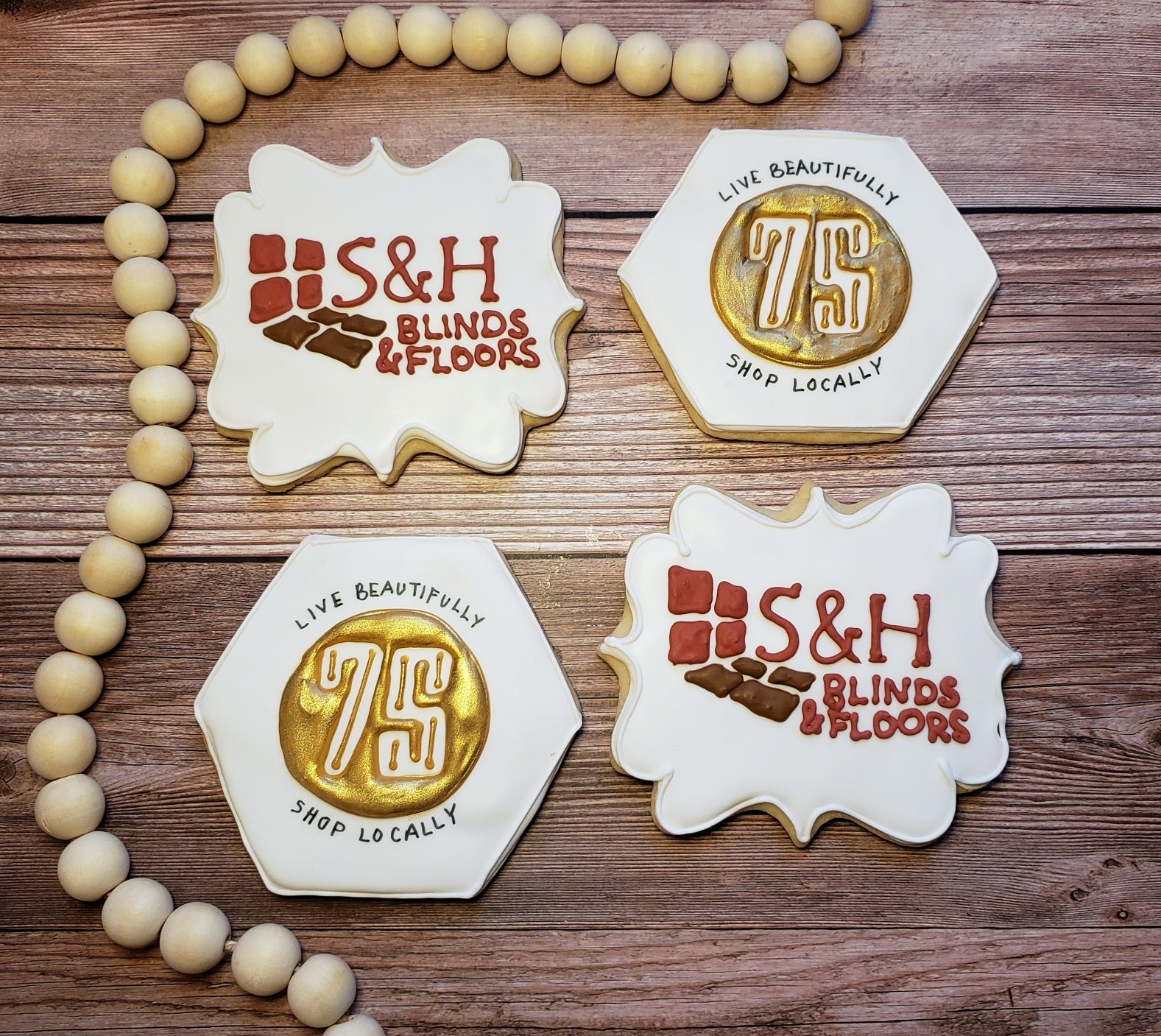 Logo Decorated Sugar Cookies