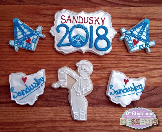 Sandusky Decorated Cookies