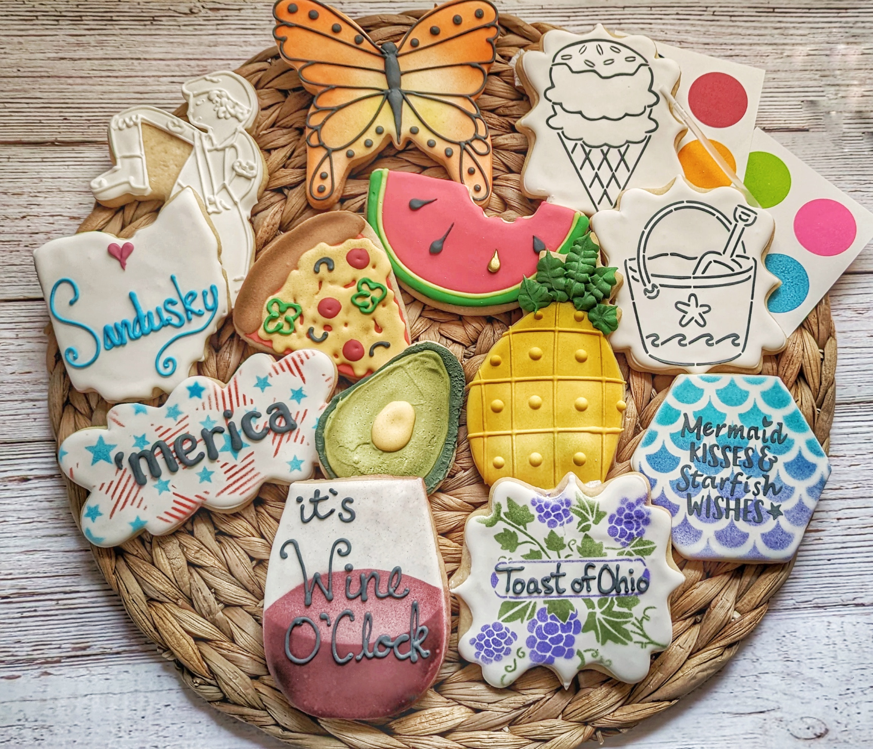 Assorted Decorated Cookies