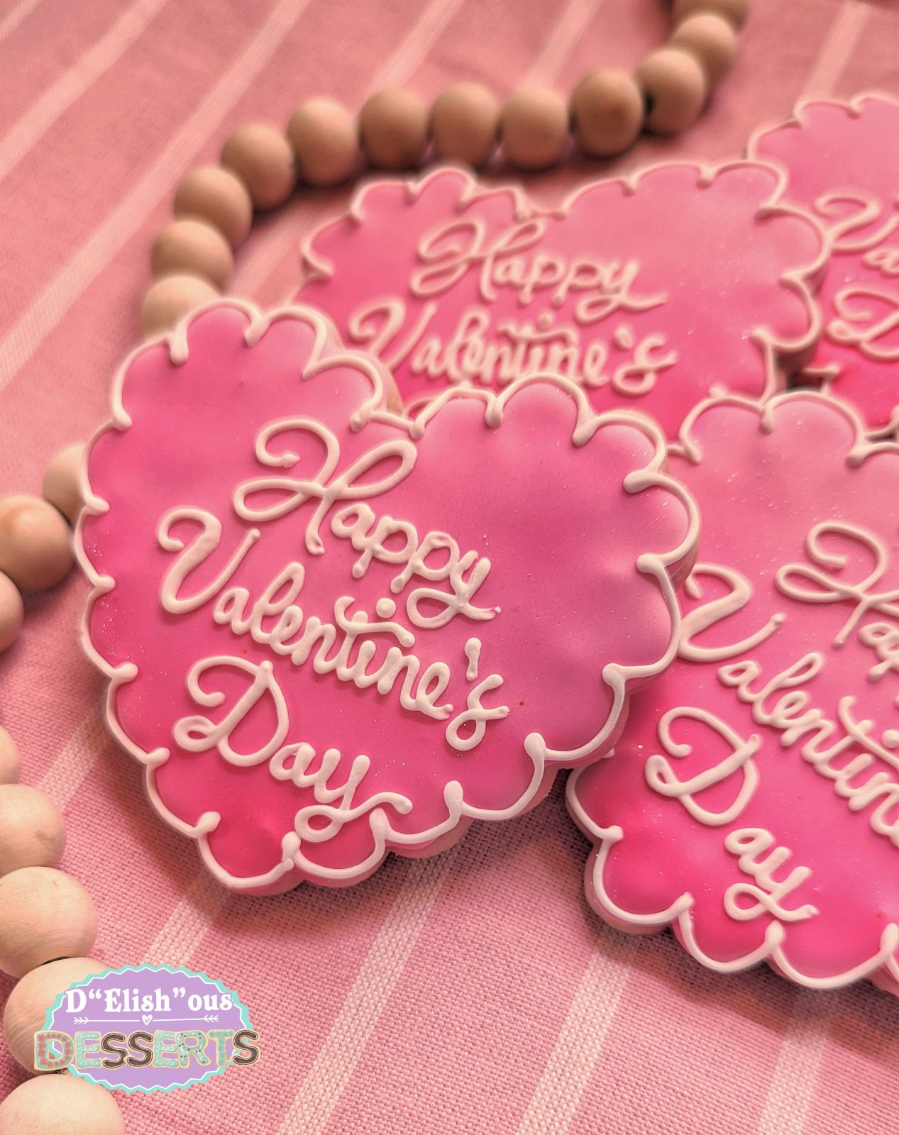 Valentine's Day Decorated Cookies