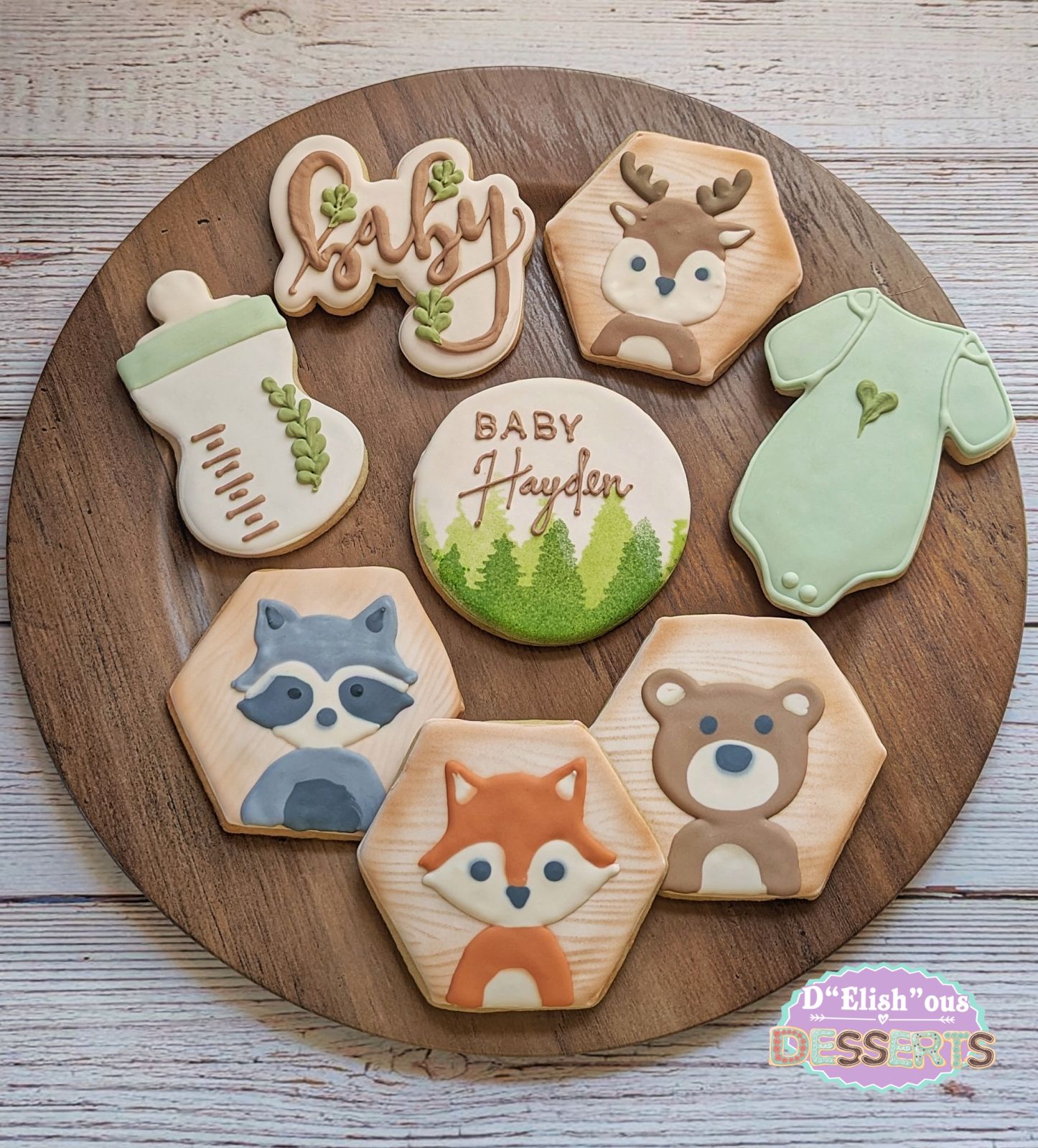 Baby Shower Decorated Cookies