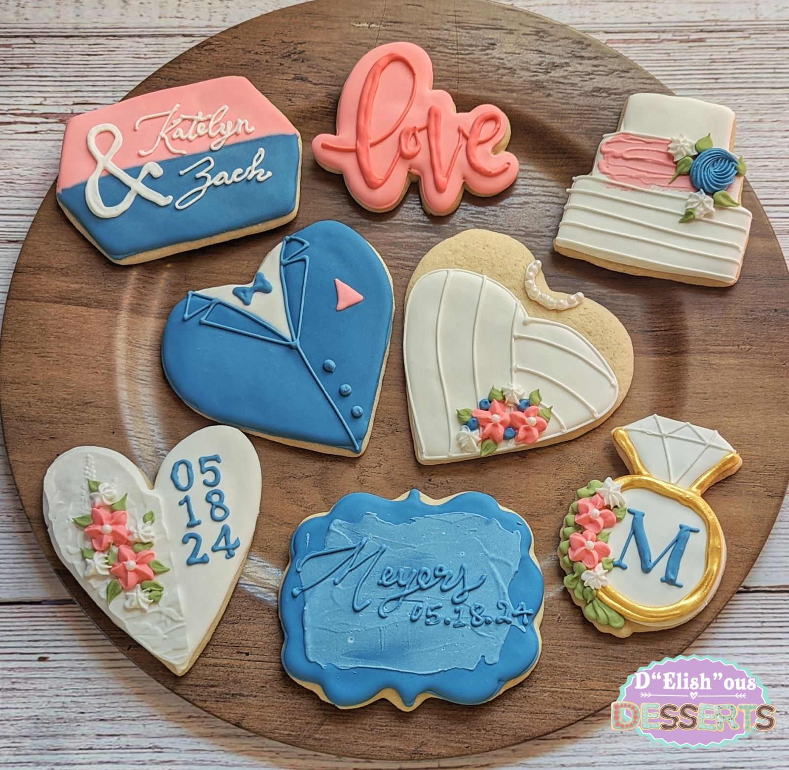 Wedding Decorated Cookies